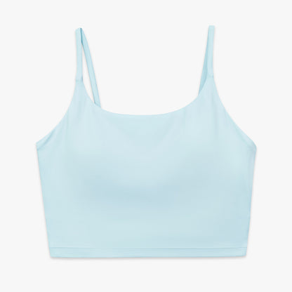 Double-sided nylon semi-fixed cup training sports high elastic fitness vest