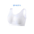 Plus Size Wireless Single Layer Breathable Sports Bra Comfort Soft Fitness Underwear for Women Daily Workout