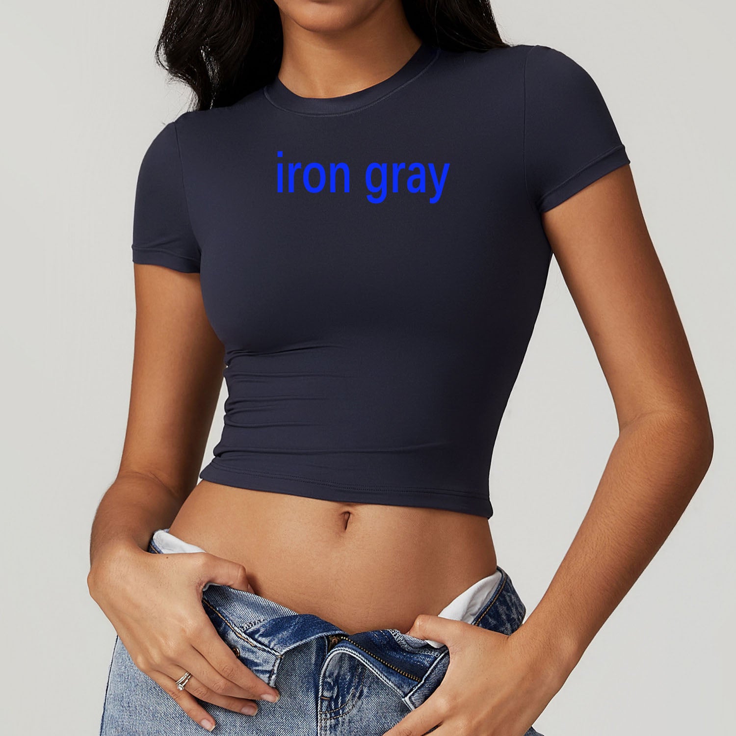 Versatile Slim Fit Quick Dry Workout T Shirt for Women, Lightweight Short Sleeve Yoga Top for Running Gym Fitness