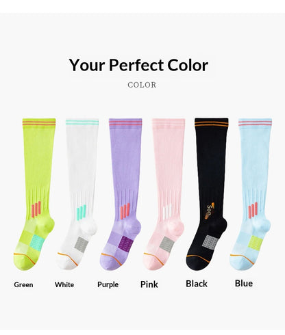 Professional pressure socks for women, including those for running, skipping rope, yoga, and more.