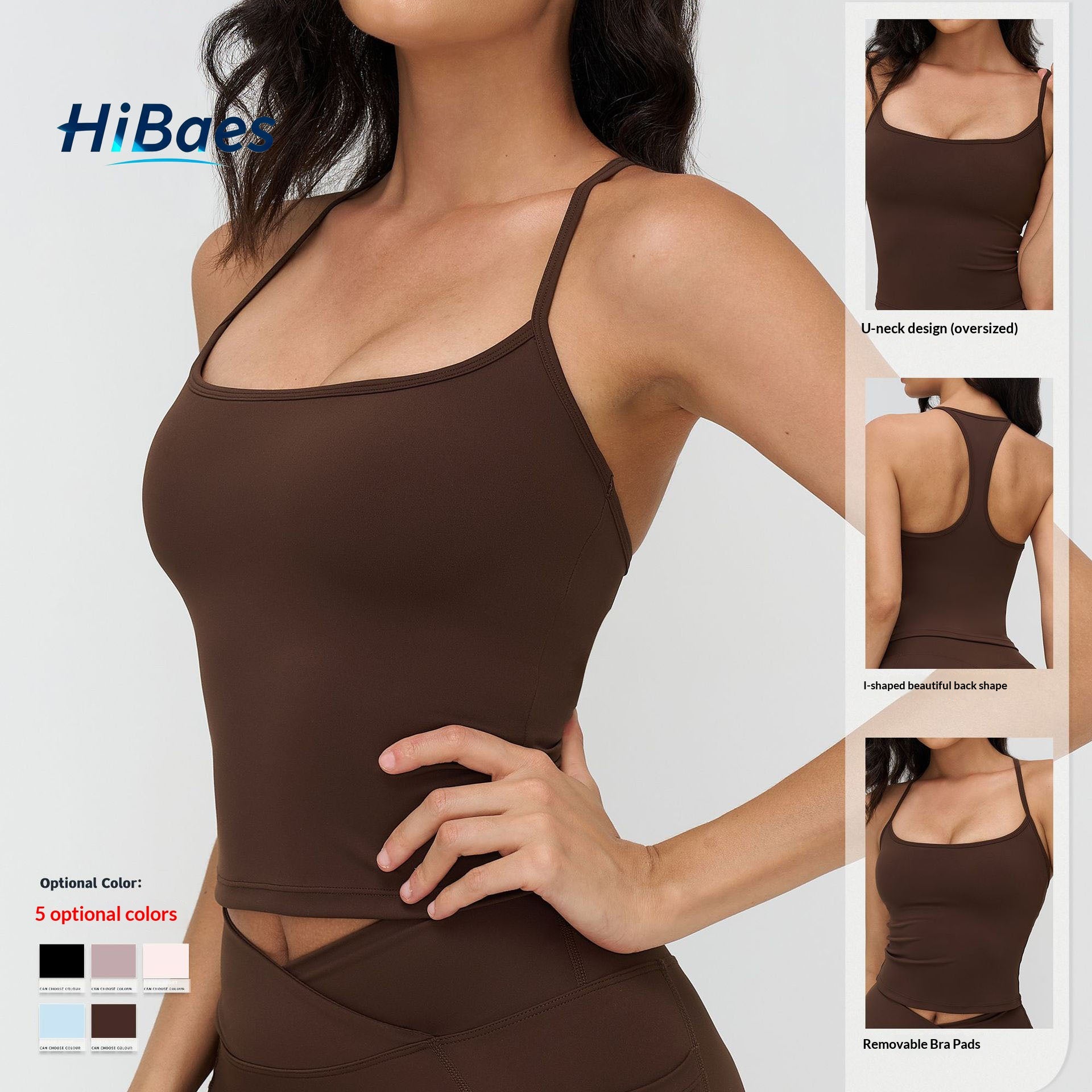 High Waisted Yoga Tank Tops for Women, Buttery Soft Slim Fit Workout Vest, Squat Proof Sports Bra Top for Running & Gym