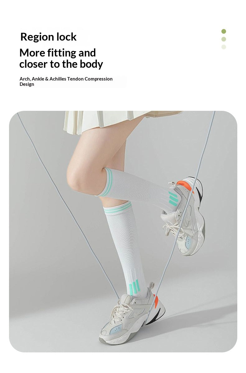 Professional pressure socks for women, including those for running, skipping rope, yoga, and more.