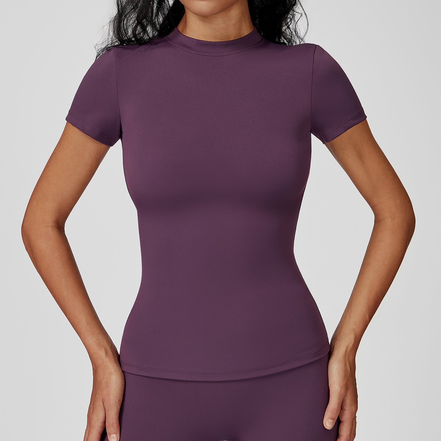 Women's Quick Dry Short Sleeve Yoga Top | Lightweight Breathable Athletic Shirt for Workout, Running & Outdoor Sports