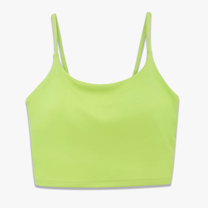 Double-sided nylon semi-fixed cup training sports high elastic fitness vest