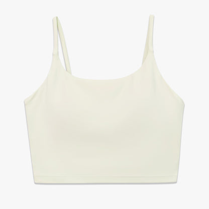 Double-sided nylon semi-fixed cup training sports high elastic fitness vest