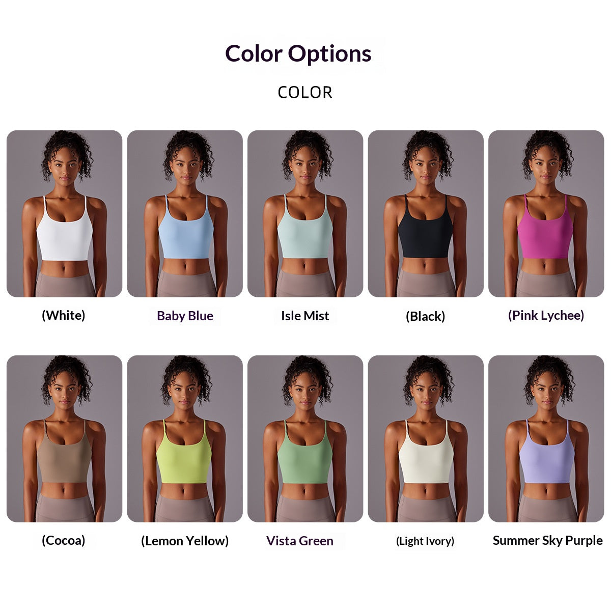 Double-sided nylon semi-fixed cup training sports high elastic fitness vest
